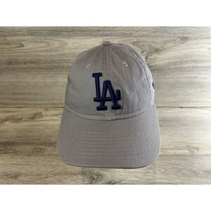 New Era 9Twenty Los Angeles LA Dodgers Hat‎ Cap Youth Strapback Adjustable Gray